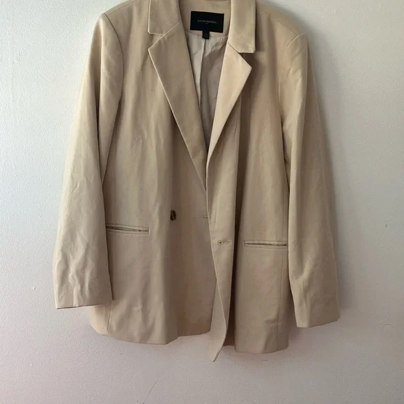 Banana Republic Light Tan Women's Blazer - Picture 3 of 5